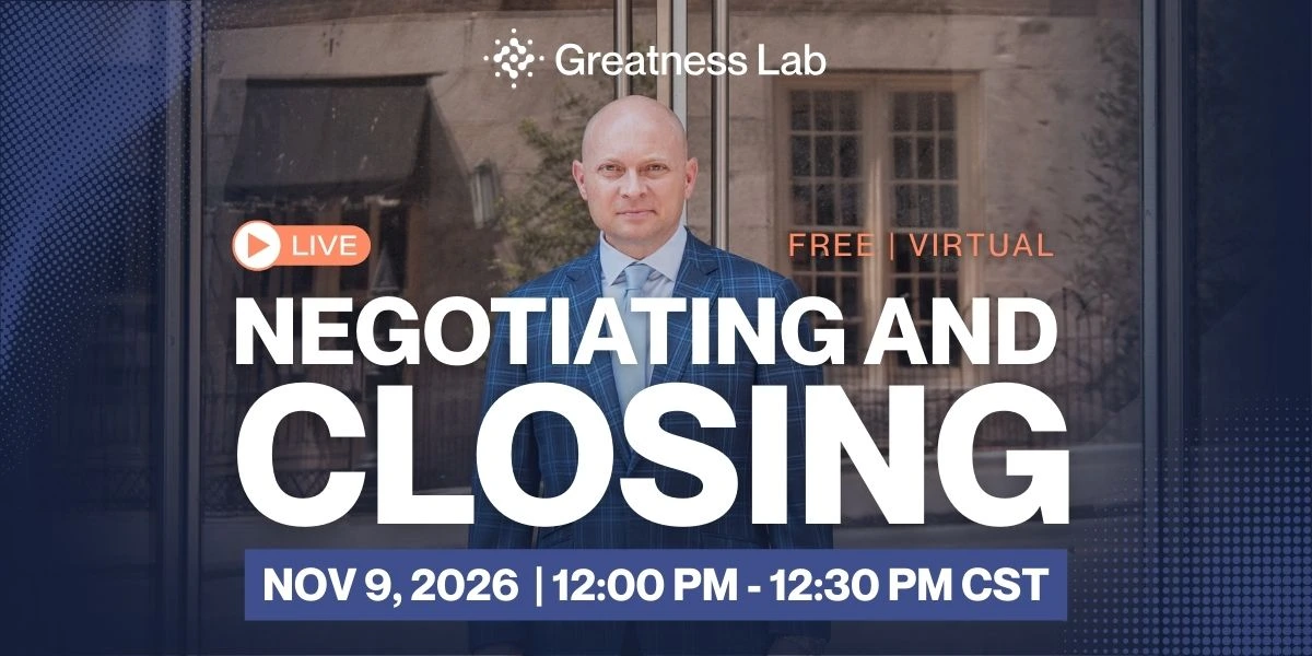 Negotiating and Closing