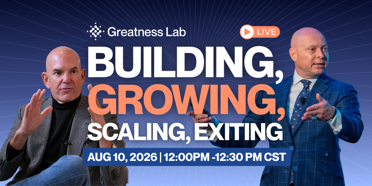 Building, Growing, Scaling, Exiting