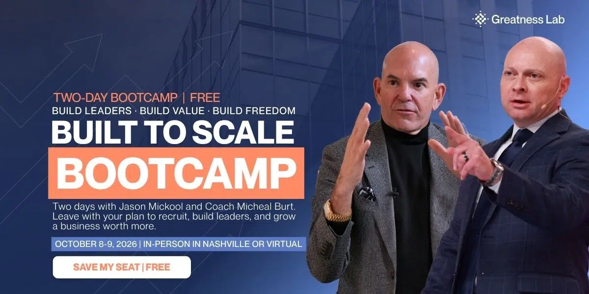 Built to Scale Bootcamp October 8-9, 2026